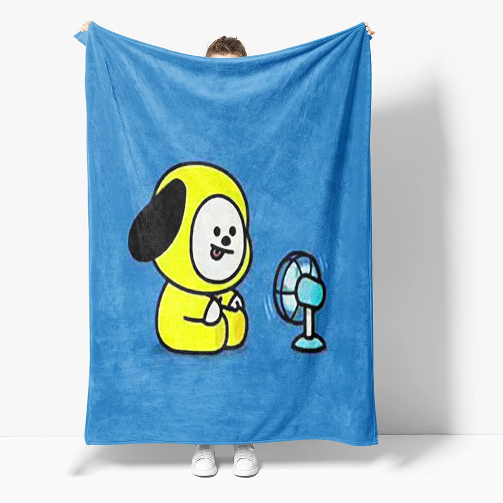 BT21 Flannel Fleece Throw Cosplay Blanket (Online Order Only)
