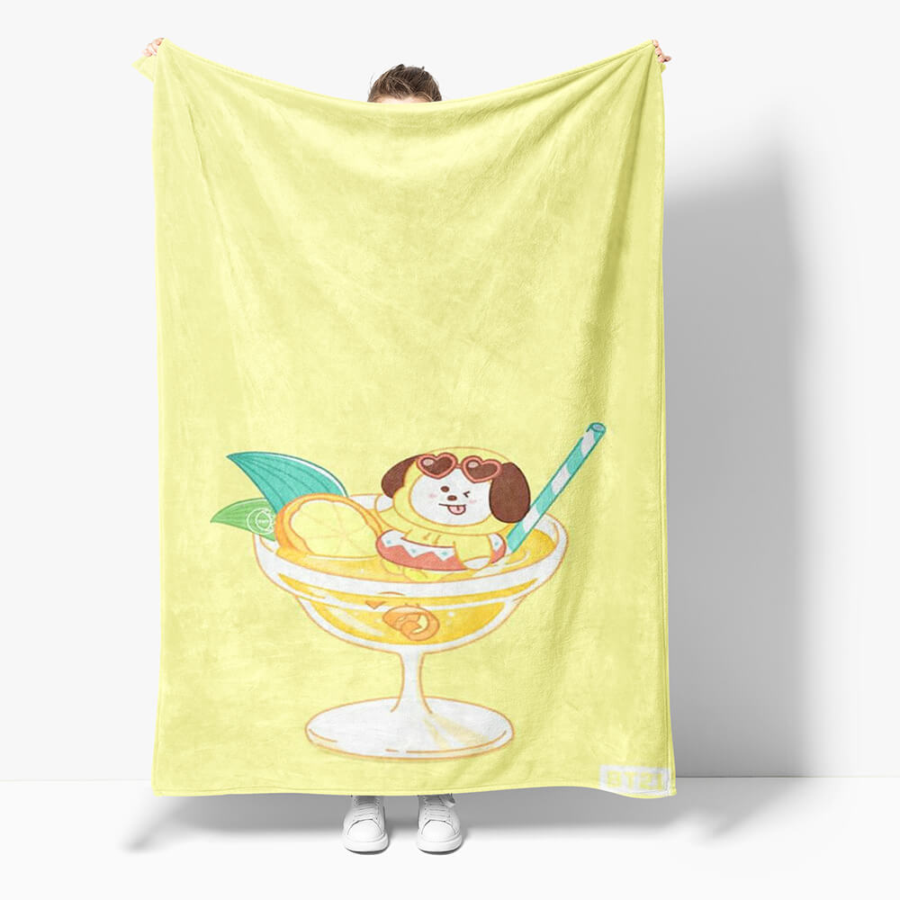 BT21 Flannel Fleece Throw Cosplay Blanket (Online Order Only)