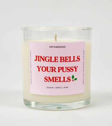 Jingle Bells Your Pussy Smells | Funny Candle (ONLINE ORDER ONLY)