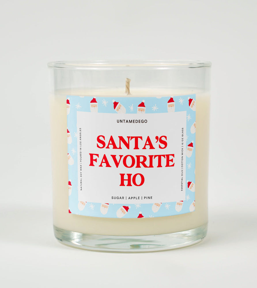 Santa’s Favorite Ho | Funny Christmas Candle (ONLINE ORDER ONLY)