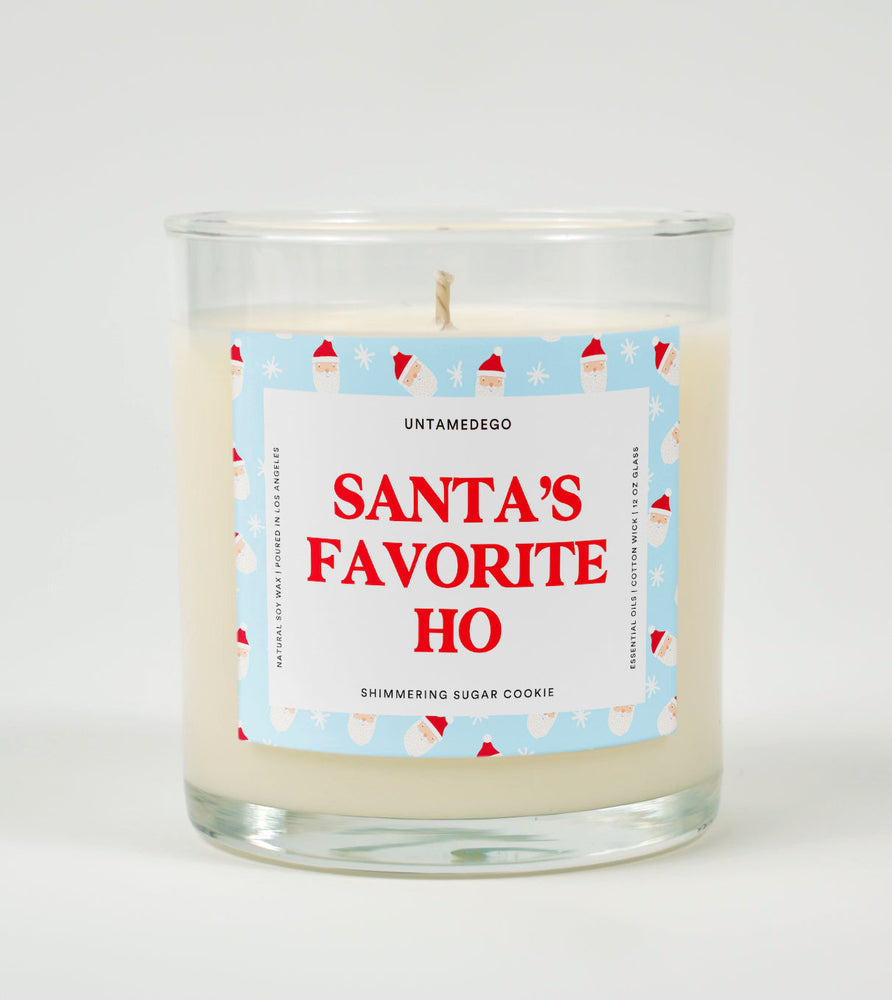 Santa’s Favorite Ho | Funny Christmas Candle (ONLINE ORDER ONLY)