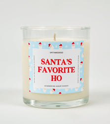 Santa’s Favorite Ho | Funny Christmas Candle (ONLINE ORDER ONLY)