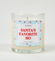 Santa’s Favorite Ho | Funny Christmas Candle (ONLINE ORDER ONLY)
