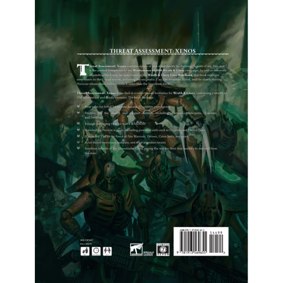 Warhammer 40K: Wrath & Glory RPG - Threat Assessment - Xenos (ONLINE ORDER ONLY)