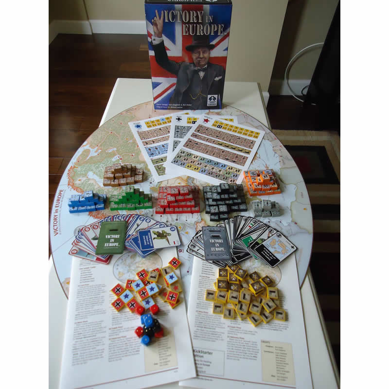 COL3402 Victory In Europe Historical War Game Columbia Games (ONLINE ORDER ONLY)