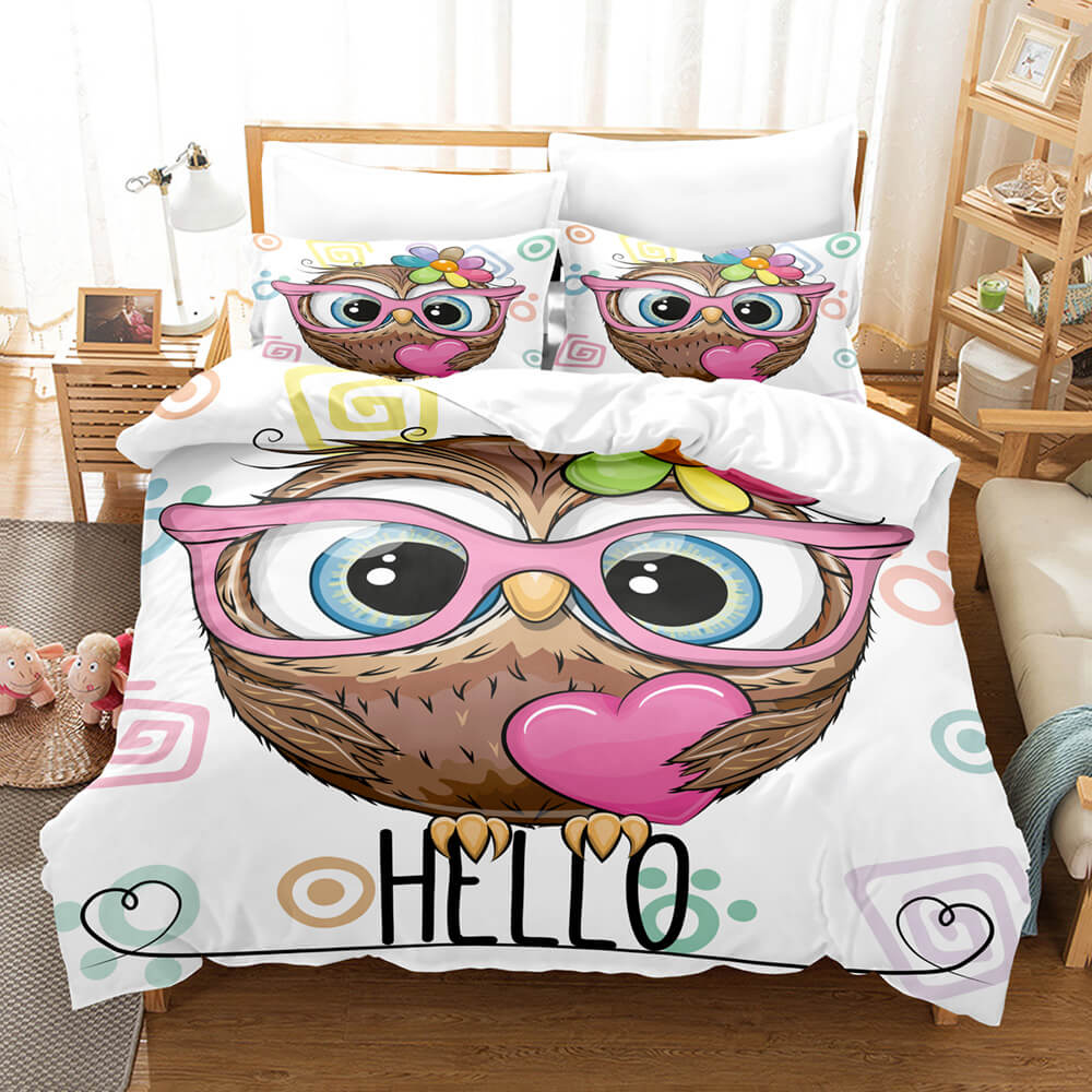 Cartoon Animals Cosplay Bedding Sets Quilt Covers Without Filler (Online Order Only)