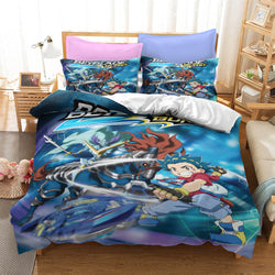Cartoon Animation Cosplay Bedding Set Quilt Cover Without Filler (Online Order Only)