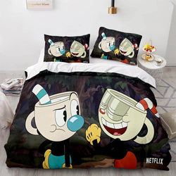 Cuphead Bedding Set Quilt Duvet Cover Bedding Sets (Online Order Only)