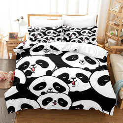 Cartoon Animals Cosplay Bedding Sets Quilt Covers Without Filler (Online Order Only)