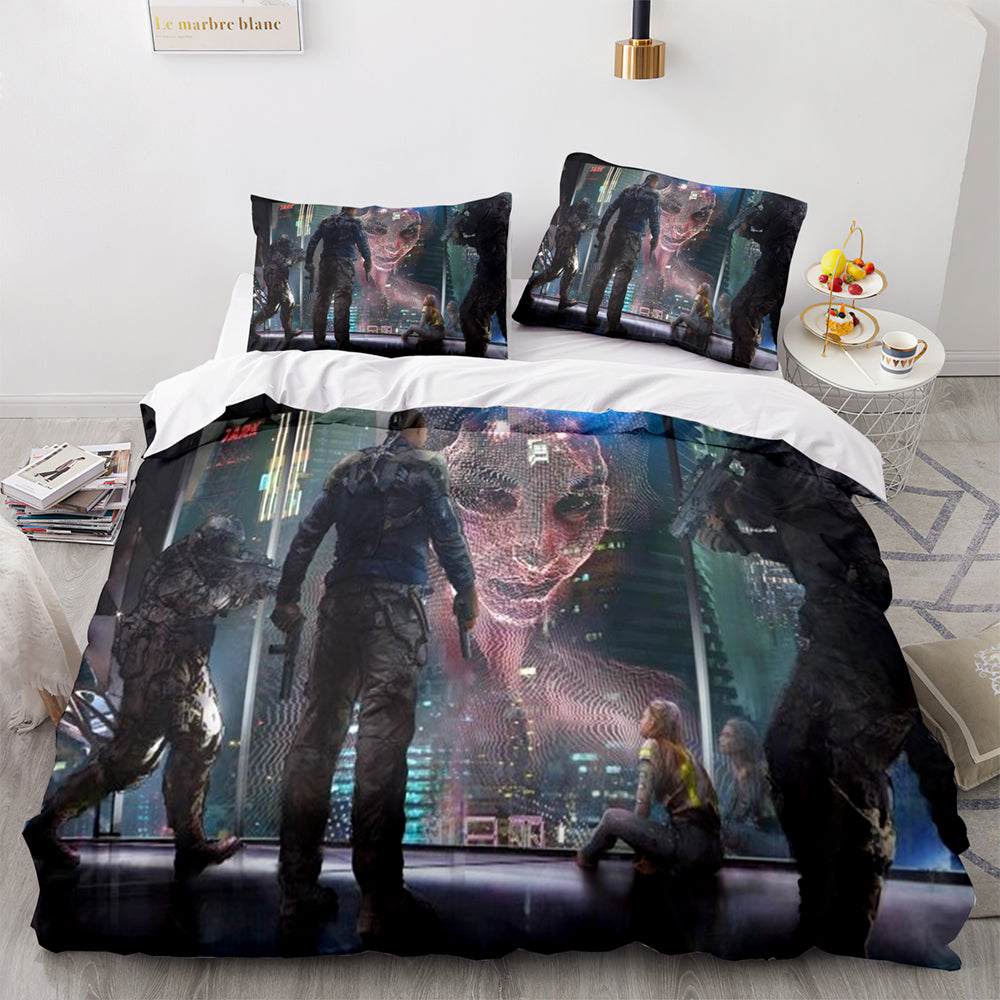 Cyberpunk Bedding Set Quilt Cover Without Filler (Online Order Only)