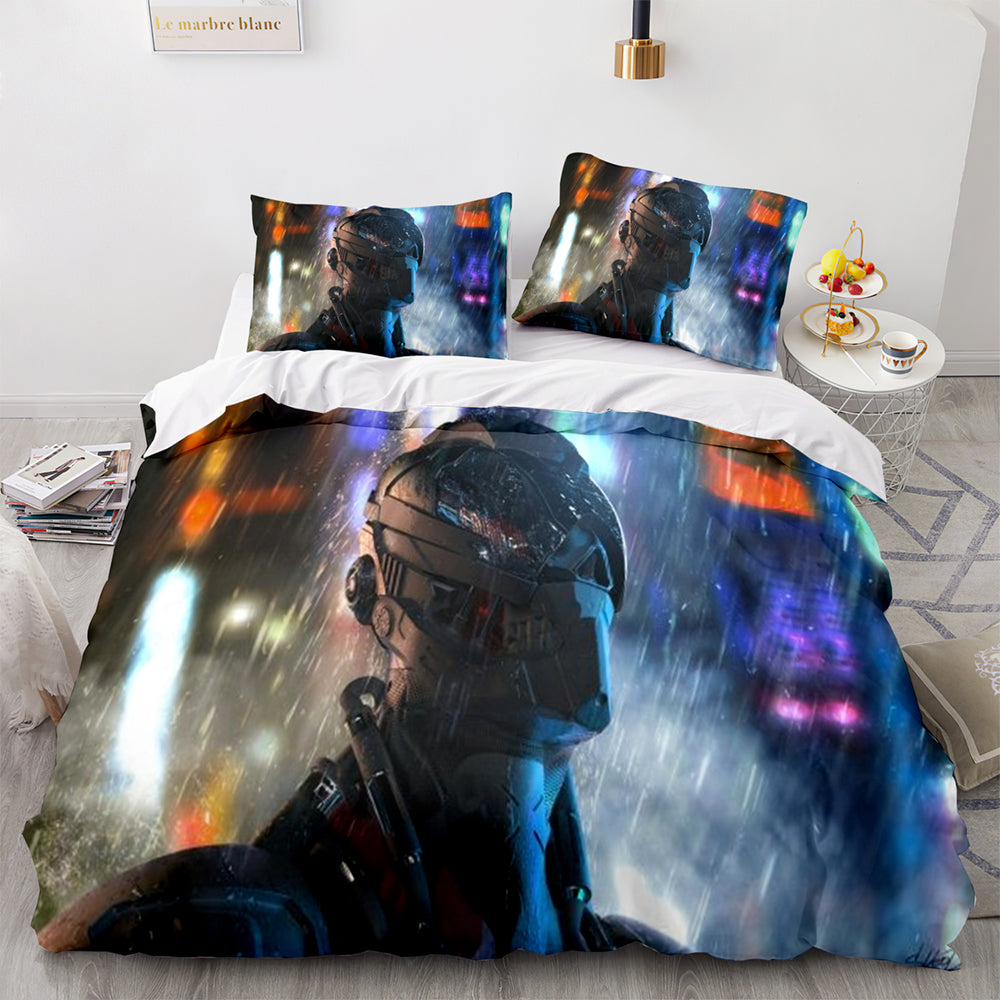 Cyberpunk Bedding Set Quilt Cover Without Filler (Online Order Only)