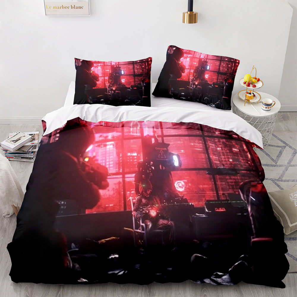 Cyberpunk Bedding Set Quilt Cover Without Filler (Online Order Only)