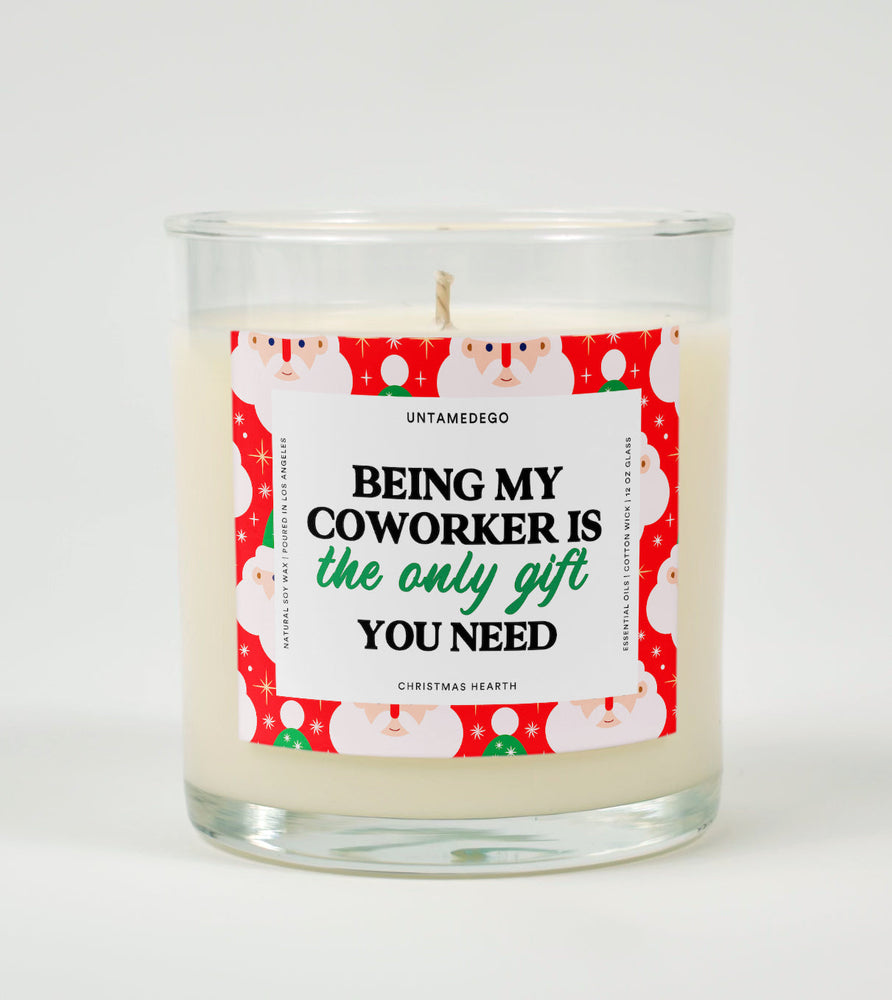 Being My Coworker Is the Only Gift You Need | Funny Christmas Candle (ONLINE ORDER ONLY)