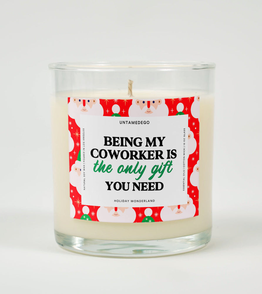 Being My Coworker Is the Only Gift You Need | Funny Christmas Candle (ONLINE ORDER ONLY)