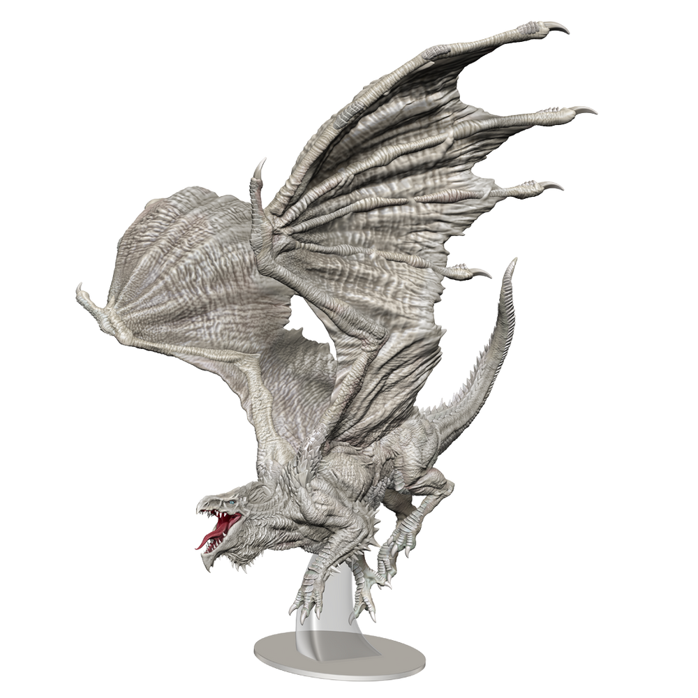 D&D: Nolzur's Marvelous Miniatures - Adult White Dragon (ONLINE ORDER ONLY)