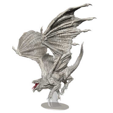 D&D: Nolzur's Marvelous Miniatures - Adult White Dragon (ONLINE ORDER ONLY)