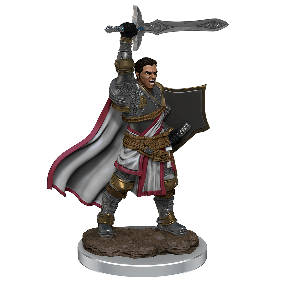 D&D: Icons of the Realms - Male Human Paladin Premium Figure (ONLINE ORDER ONLY)