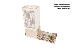 Modular Dice Tower Base (Side) (ONLINE ORDER ONLY)