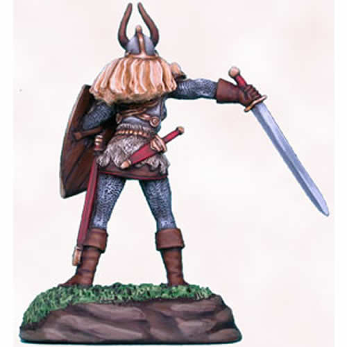 DSM1134 Female Cavalier with Sword and Sheild Miniature (ONLINE ORDER ONLY)