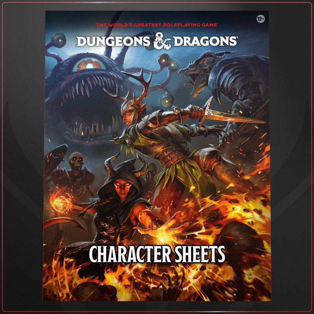 D&D: 2024 Character Sheets (ONLINE ORDER ONLY)