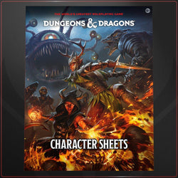 D&D: 2024 Character Sheets (ONLINE ORDER ONLY)
