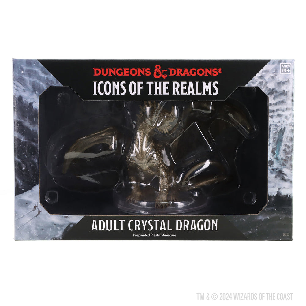 D&D: Icons of the Realms - Adult Crystal Dragon (ONLINE ORDER ONLY)