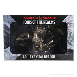 D&D: Icons of the Realms - Adult Crystal Dragon (ONLINE ORDER ONLY)