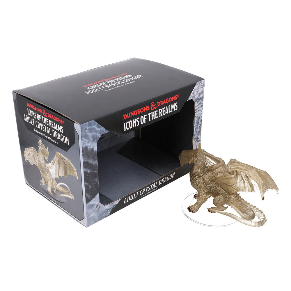 D&D: Icons of the Realms - Adult Crystal Dragon (ONLINE ORDER ONLY)