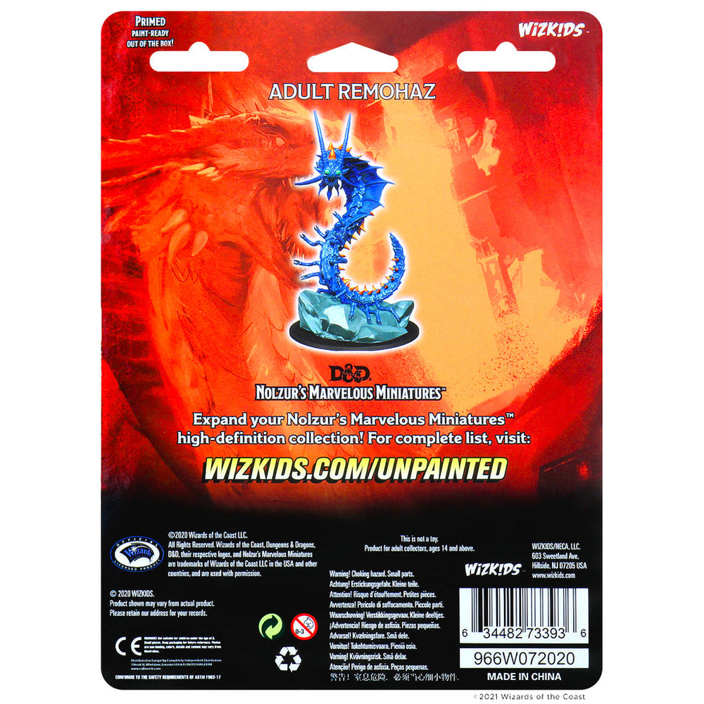 D&D: Nolzur's Marvelous Miniatures - Adult Remorhaz (ONLINE ORDER ONLY)