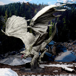 D&D: Icons of the Realms - Adult White Dragon Premium Figure (ONLINE ORDER ONLY)