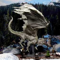 D&D: Icons of the Realms - Adult White Dragon Premium Figure (ONLINE ORDER ONLY)