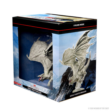 D&D: Icons of the Realms - Adult White Dragon Premium Figure (ONLINE ORDER ONLY)