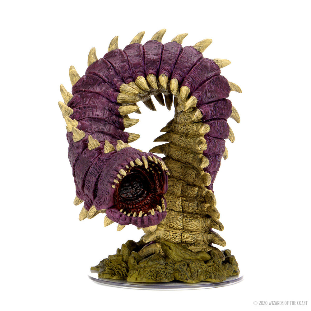 D&D: Icons of the Realms - Fangs and Talons - Purple Worm Premium Set (ONLINE ORDER ONLY)