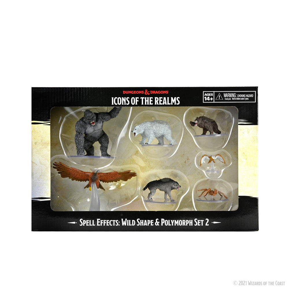 D&D: Icons of the Realms - Wild Shape & Polymorph (Set 2) (ONLINE ORDER ONLY)