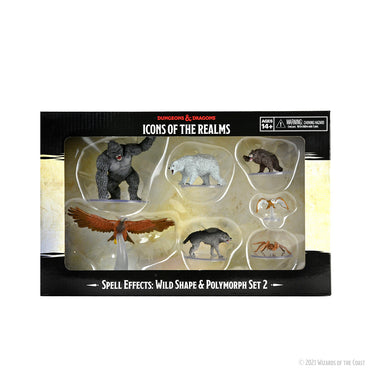 D&D: Icons of the Realms - Wild Shape & Polymorph (Set 2) (ONLINE ORDER ONLY)