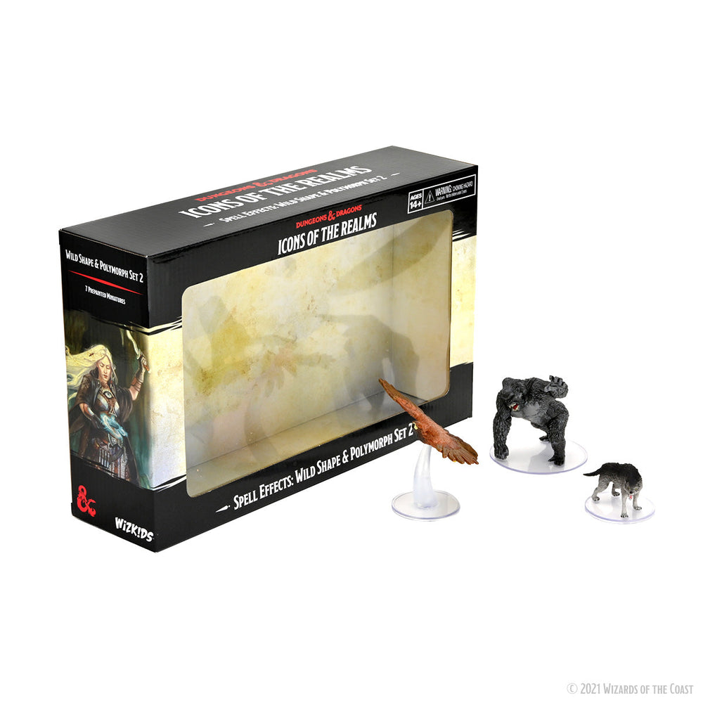 D&D: Icons of the Realms - Wild Shape & Polymorph (Set 2) (ONLINE ORDER ONLY)