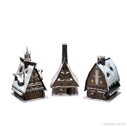 D&D: Icons of the Realms - Icewind Dale: Rime of the Frostmaiden - Ten Towns Papercraft Set (ONLINE ORDER ONLY)