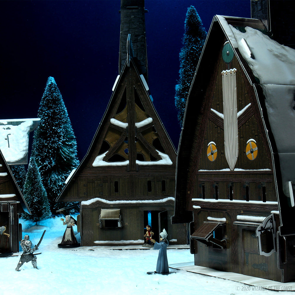 D&D: Icons of the Realms - Icewind Dale: Rime of the Frostmaiden - Ten Towns Papercraft Set (ONLINE ORDER ONLY)