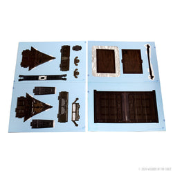D&D: Icons of the Realms - Icewind Dale: Rime of the Frostmaiden - Ten Towns Papercraft Set (ONLINE ORDER ONLY)