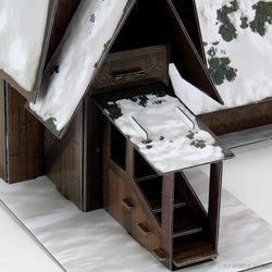 D&D: Icons of the Realms - Icewind Dale: Rime of the Frostmaiden - The Lodge Papercraft Set (ONLINE ORDER ONLY)