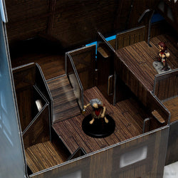 D&D: Icons of the Realms - Icewind Dale: Rime of the Frostmaiden - The Lodge Papercraft Set (ONLINE ORDER ONLY)