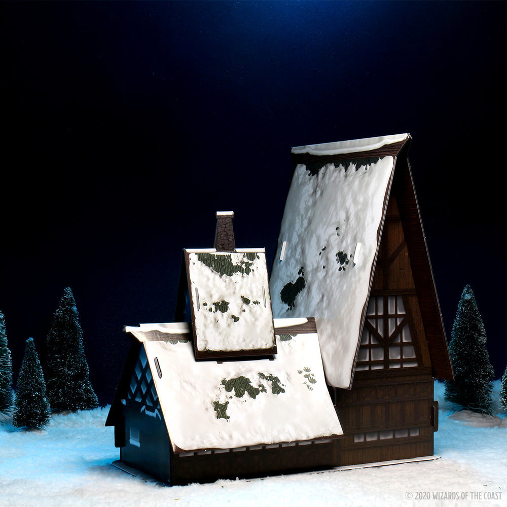 D&D: Icons of the Realms - Icewind Dale: Rime of the Frostmaiden - The Lodge Papercraft Set (ONLINE ORDER ONLY)