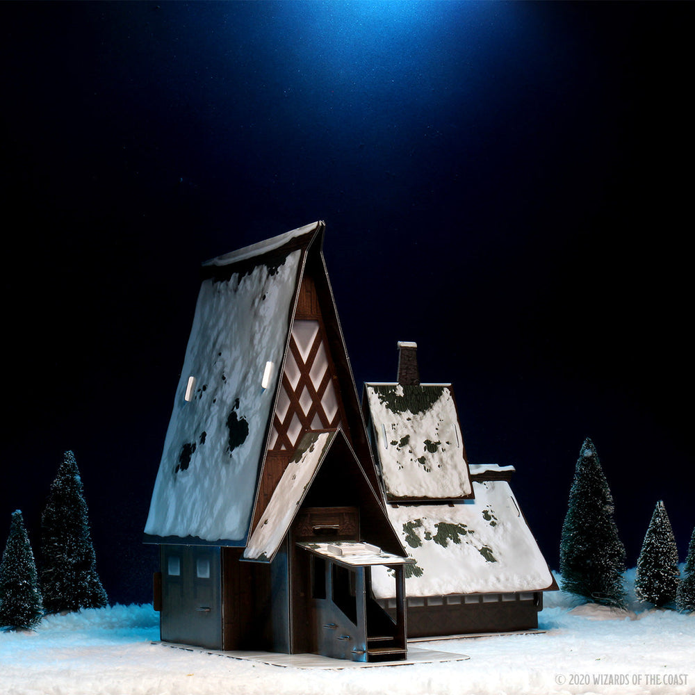D&D: Icons of the Realms - Icewind Dale: Rime of the Frostmaiden - The Lodge Papercraft Set (ONLINE ORDER ONLY)