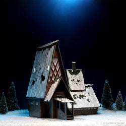 D&D: Icons of the Realms - Icewind Dale: Rime of the Frostmaiden - The Lodge Papercraft Set (ONLINE ORDER ONLY)