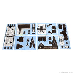 D&D: Icons of the Realms - Icewind Dale: Rime of the Frostmaiden - The Lodge Papercraft Set (ONLINE ORDER ONLY)
