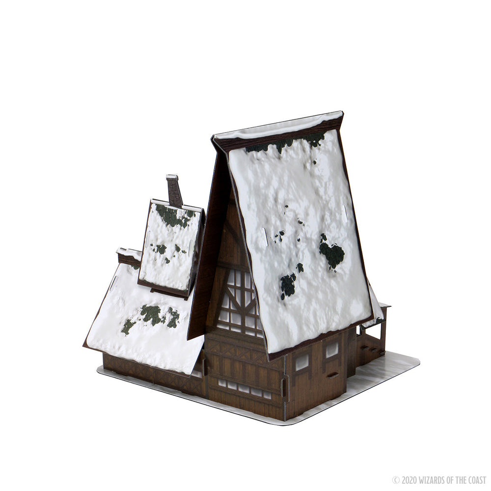 D&D: Icons of the Realms - Icewind Dale: Rime of the Frostmaiden - The Lodge Papercraft Set (ONLINE ORDER ONLY)