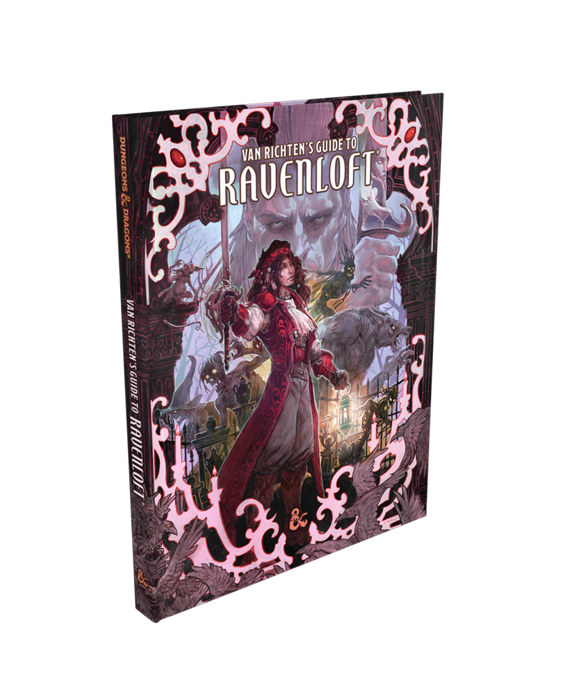 D&D:  Van Richten`s Guide to Ravenloft Alternate Cover (ONLINE ORDER ONLY)