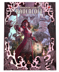 D&D:  Van Richten`s Guide to Ravenloft Alternate Cover (ONLINE ORDER ONLY)
