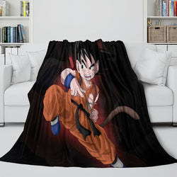 Dragon Ball Blanket Flannel Pattern Throw Room Decoration (ONLINE ORDER ONLY)