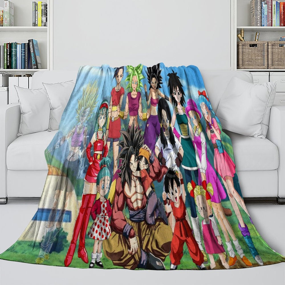 Dragon Ball GT Blanket Flannel Throw Room Decoration (ONLINE ORDER ONLY)